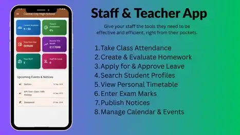 SIMS-Teacher and Staff Mobile App
